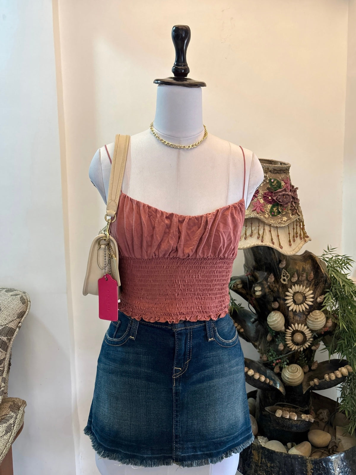 Cute Bustier Style Top