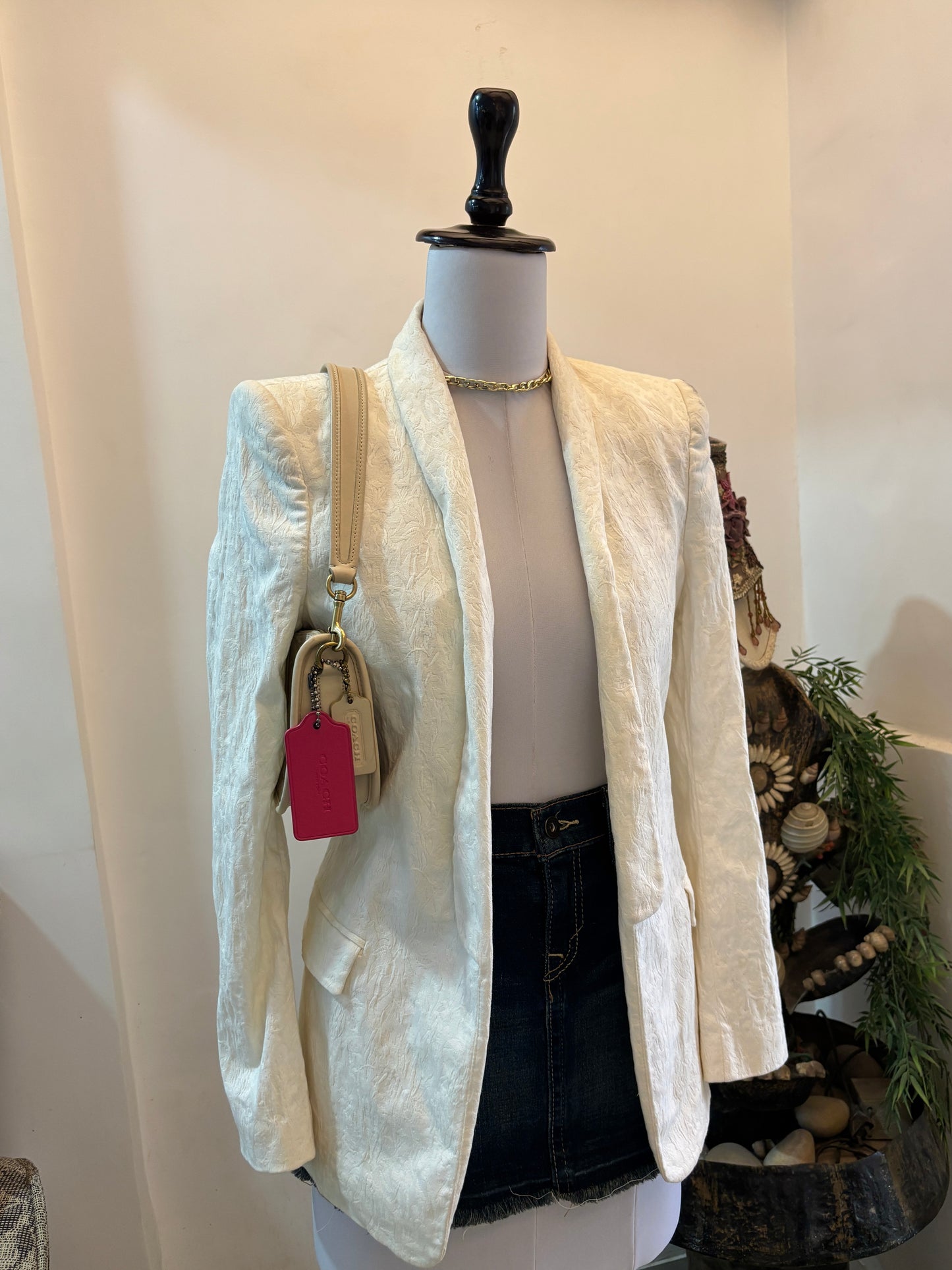 Pretty Textured Blazer