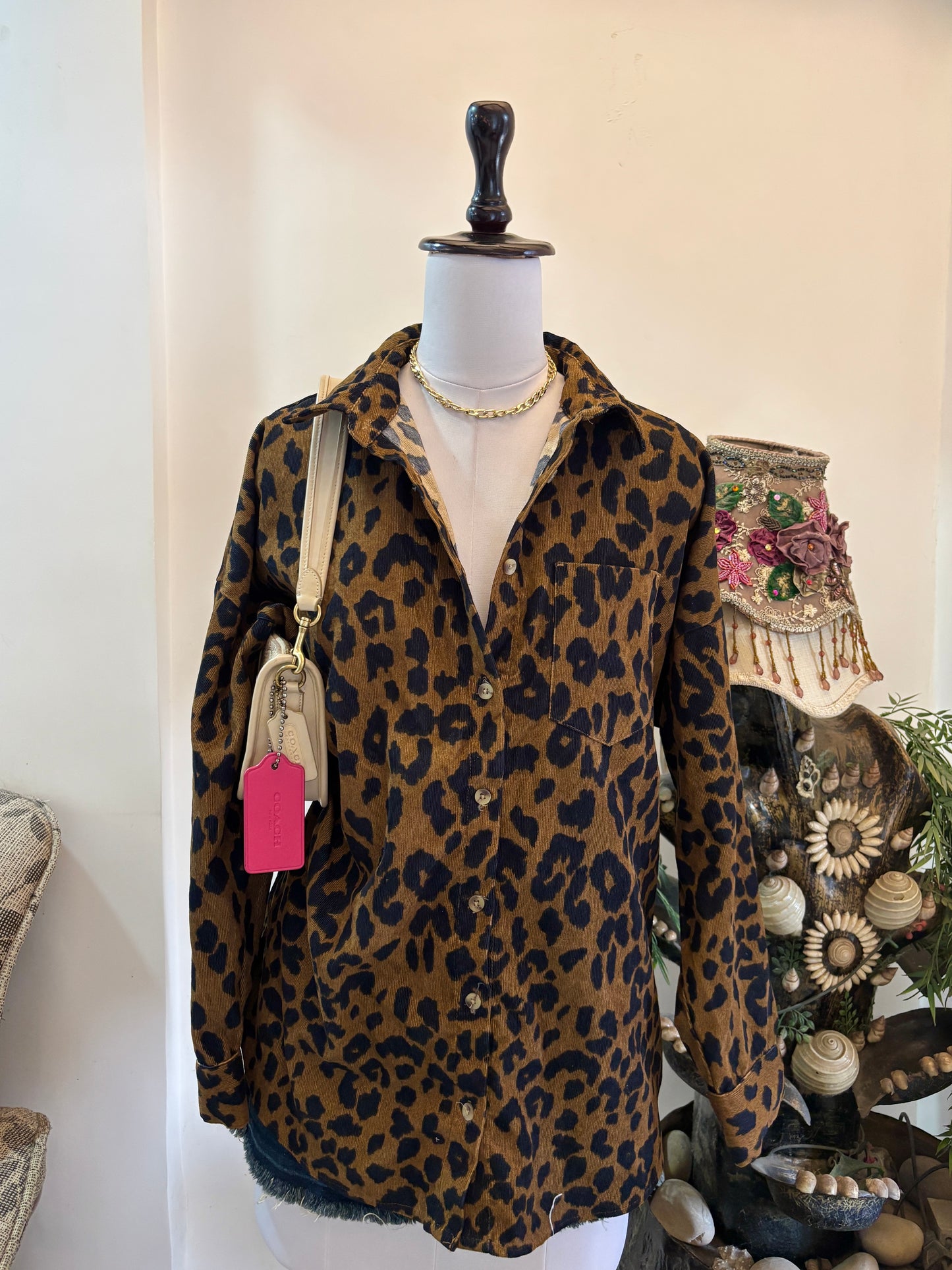 Animal Print Shacket