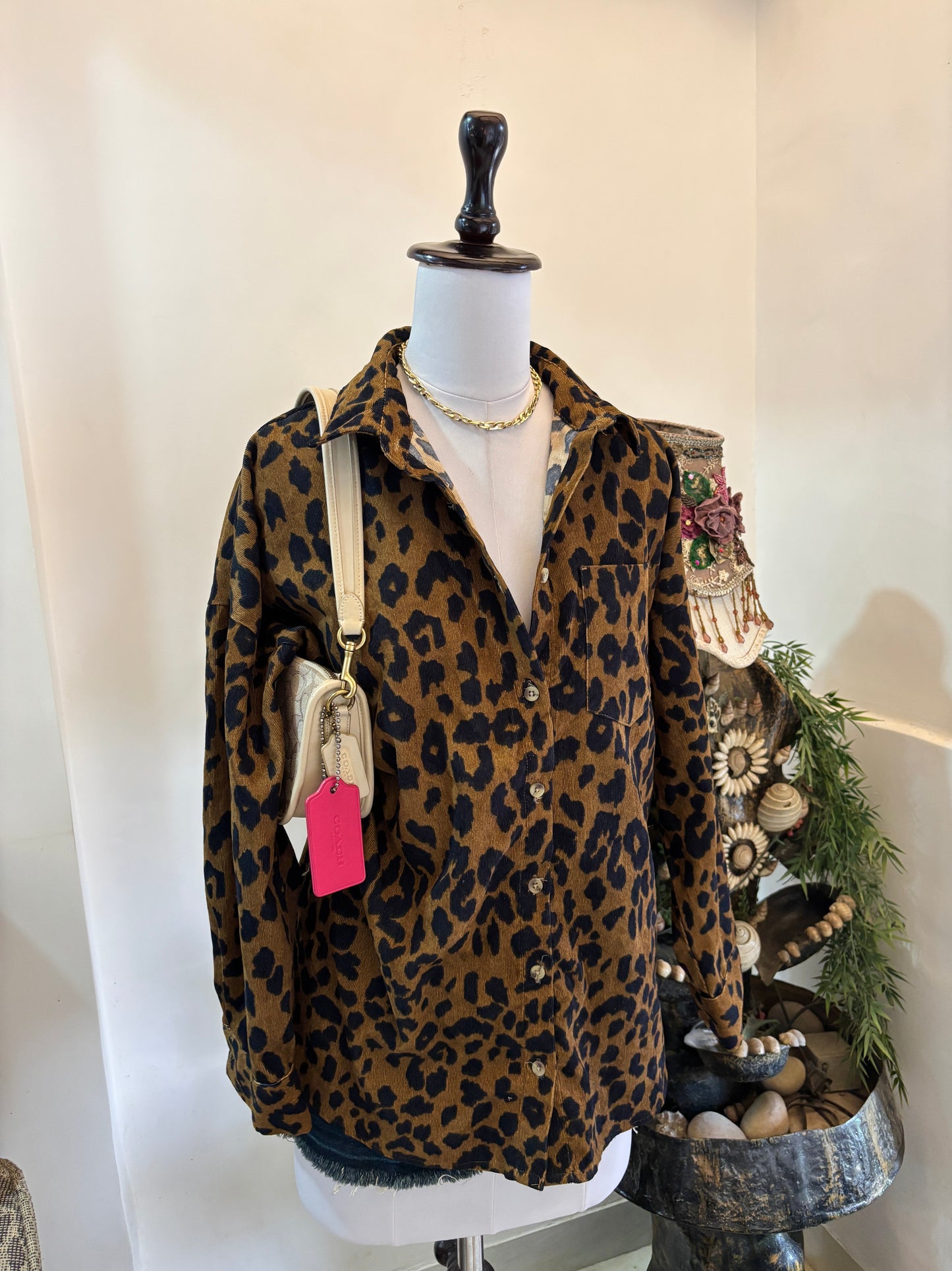 Animal Print Shacket