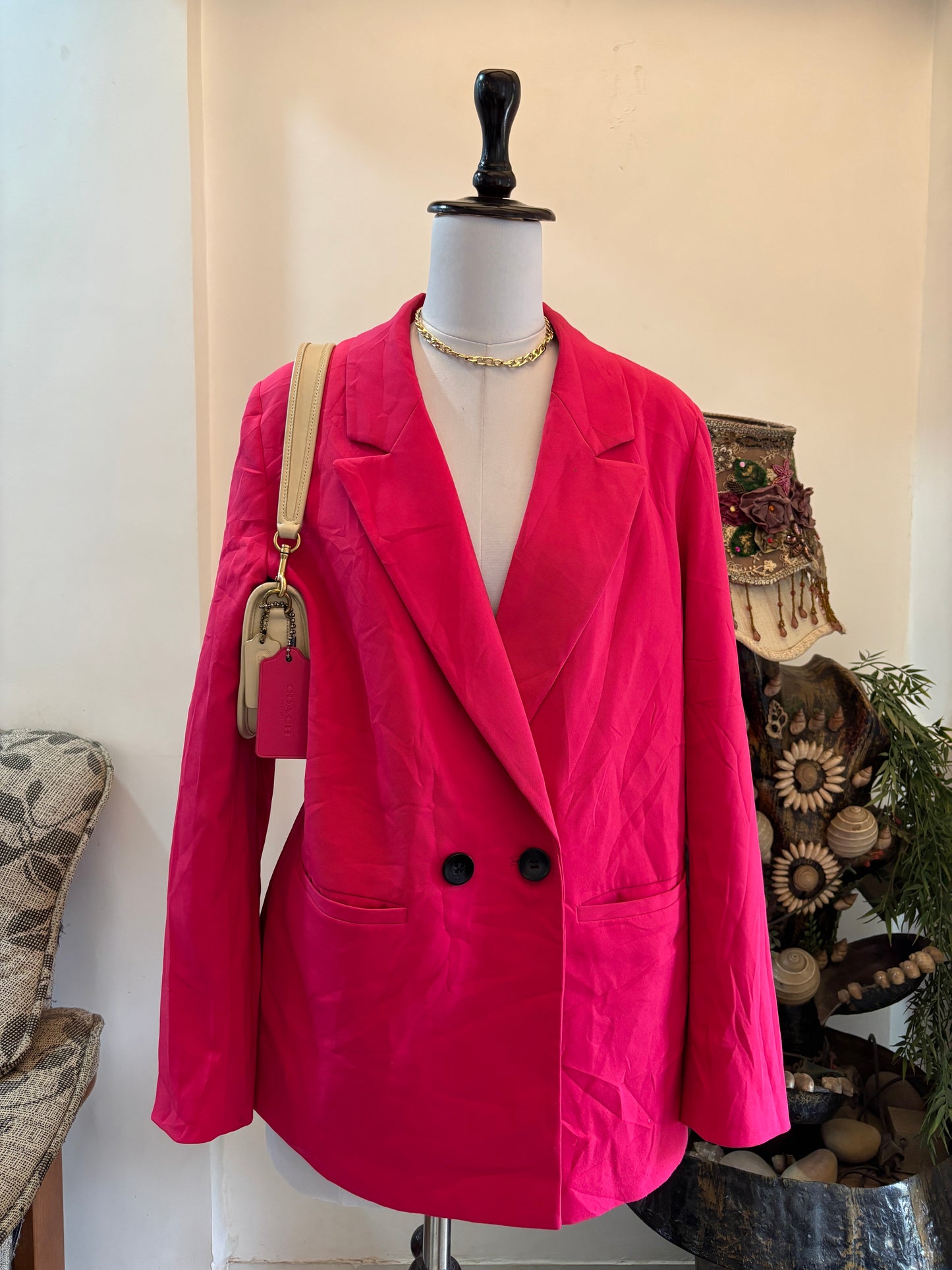 Dark Pink Blazer