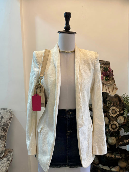 Pretty Textured Blazer