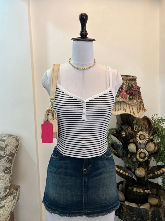B&W Striped Top