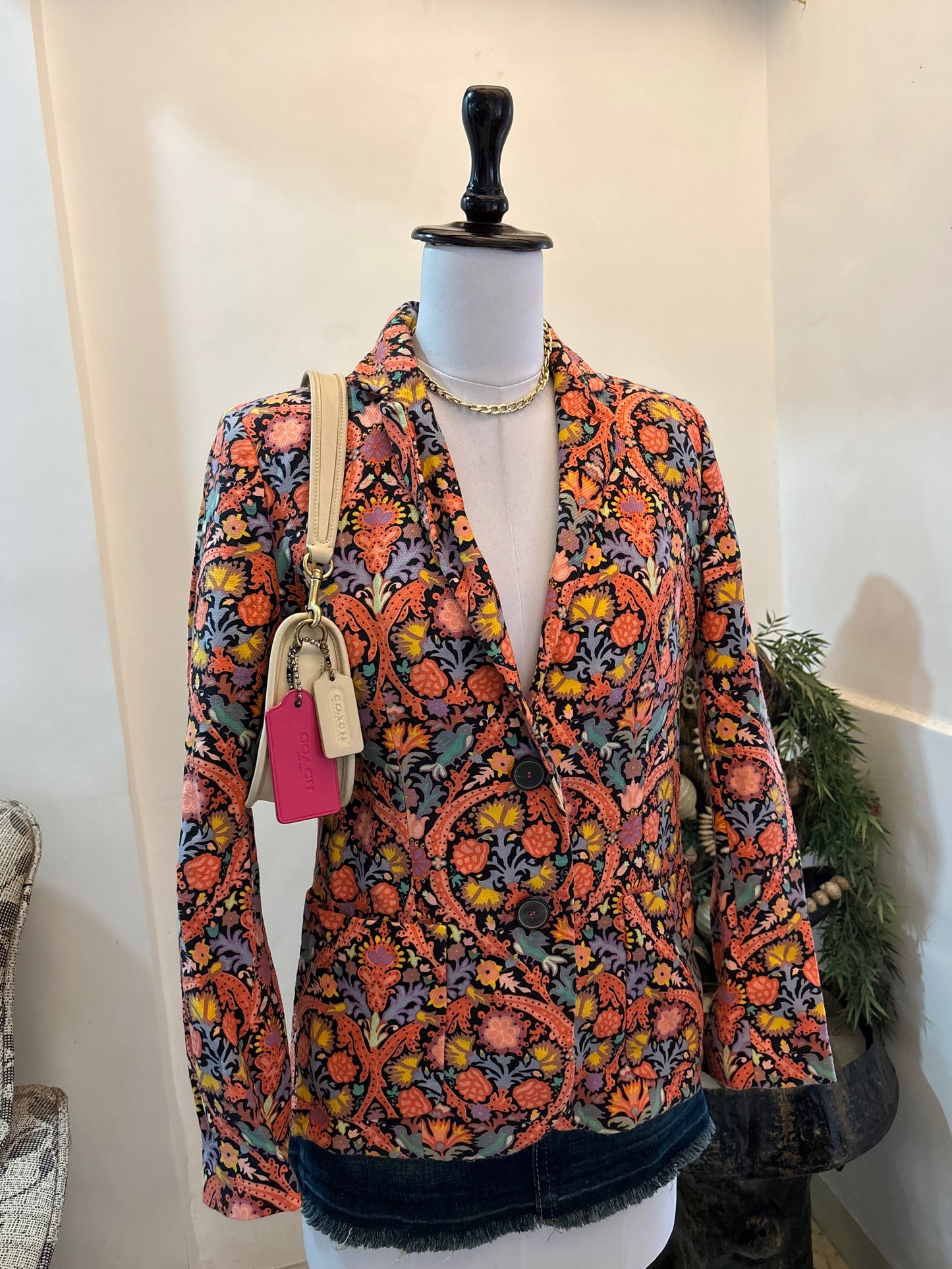 Floral Blazer