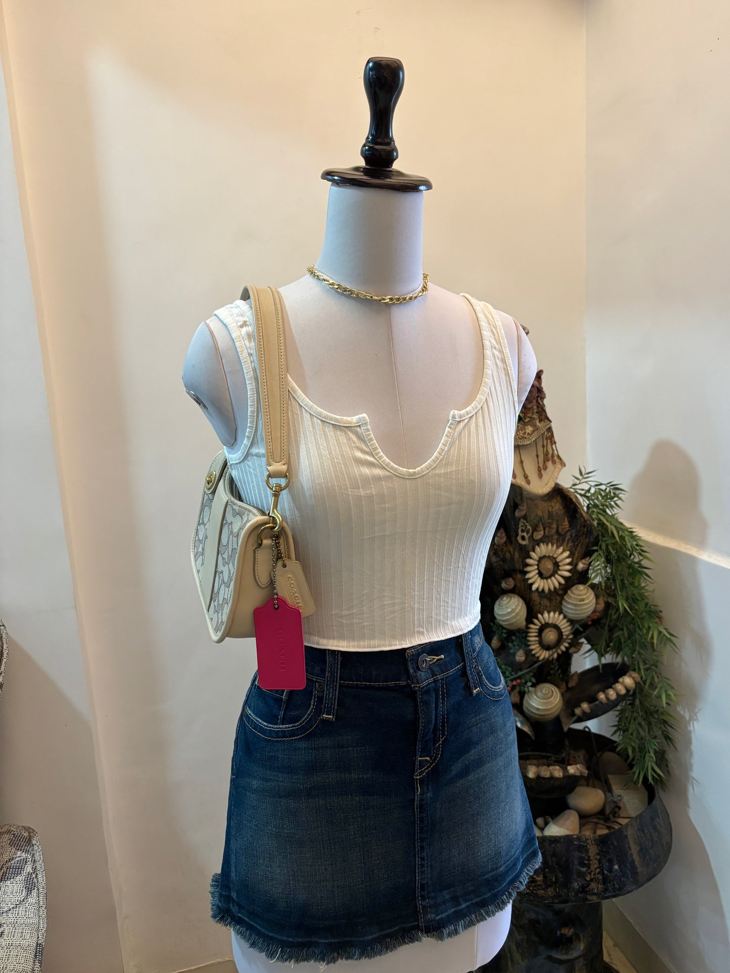 White Tank Top
