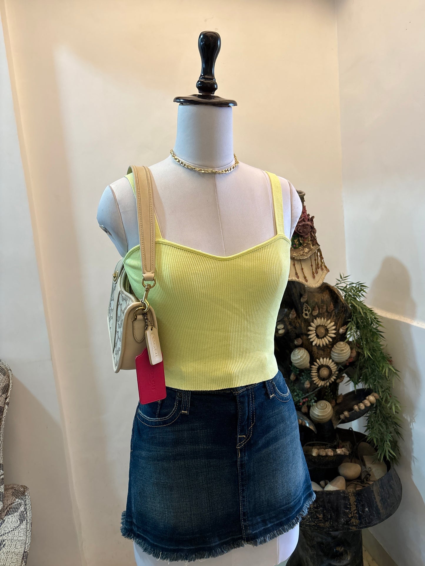 Cute Pale Yellow Top