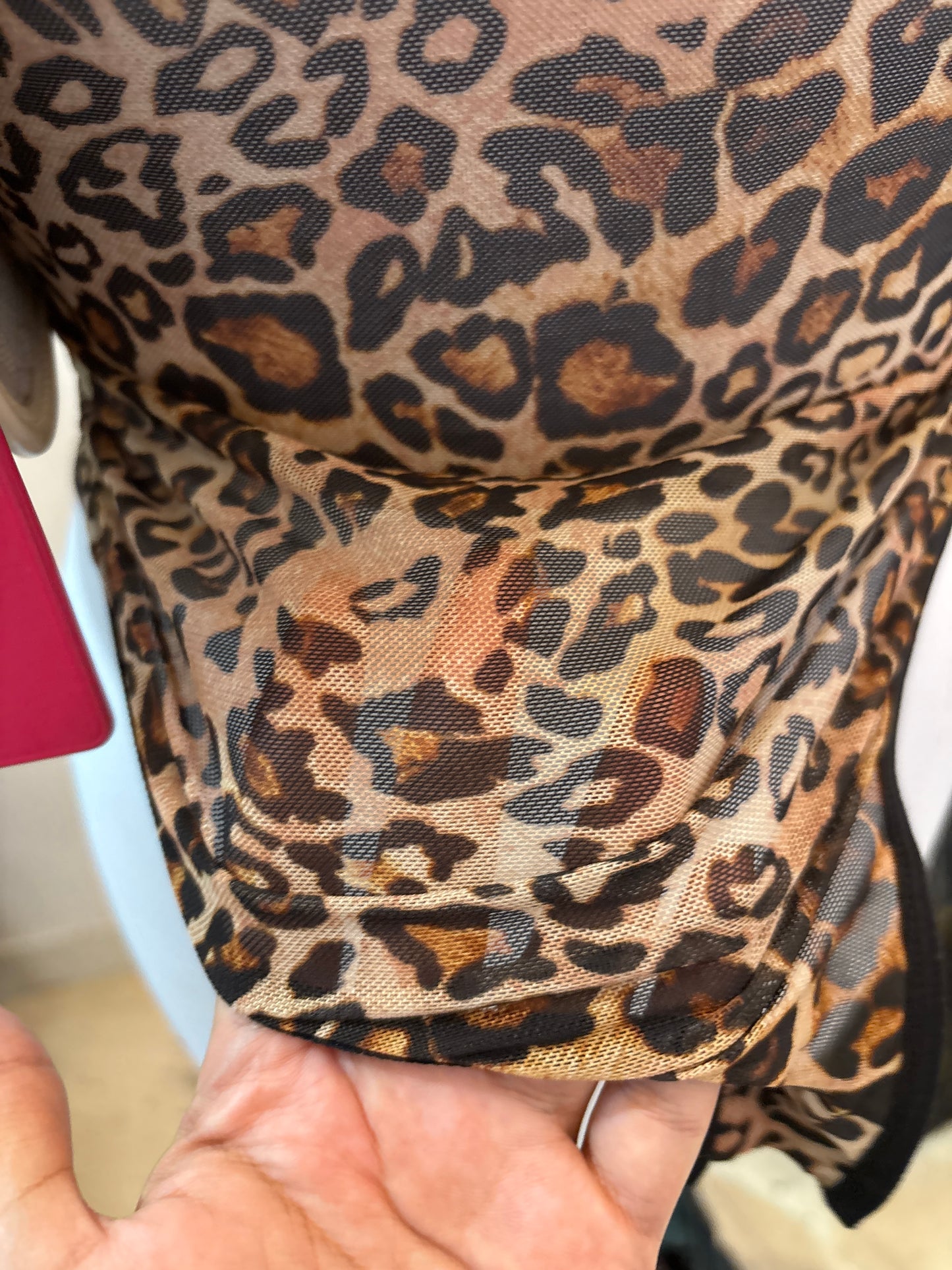 Leopard Print Bodysuit
