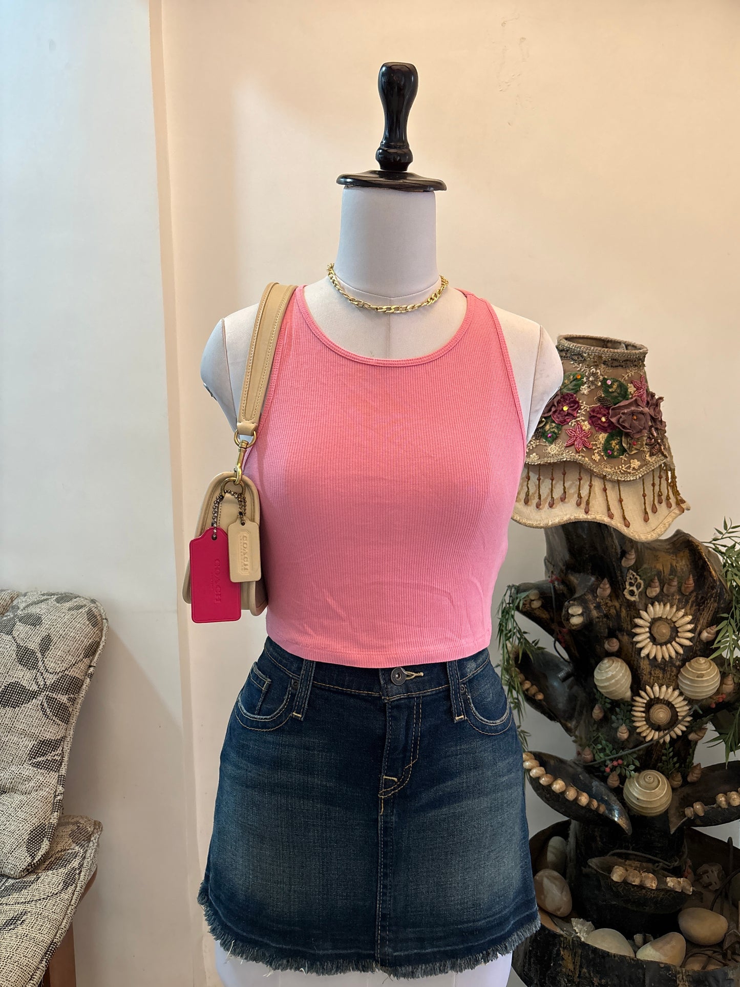 Pink Tank Top