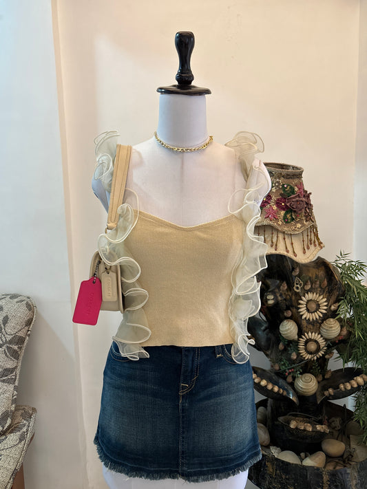 Cute Beige Top