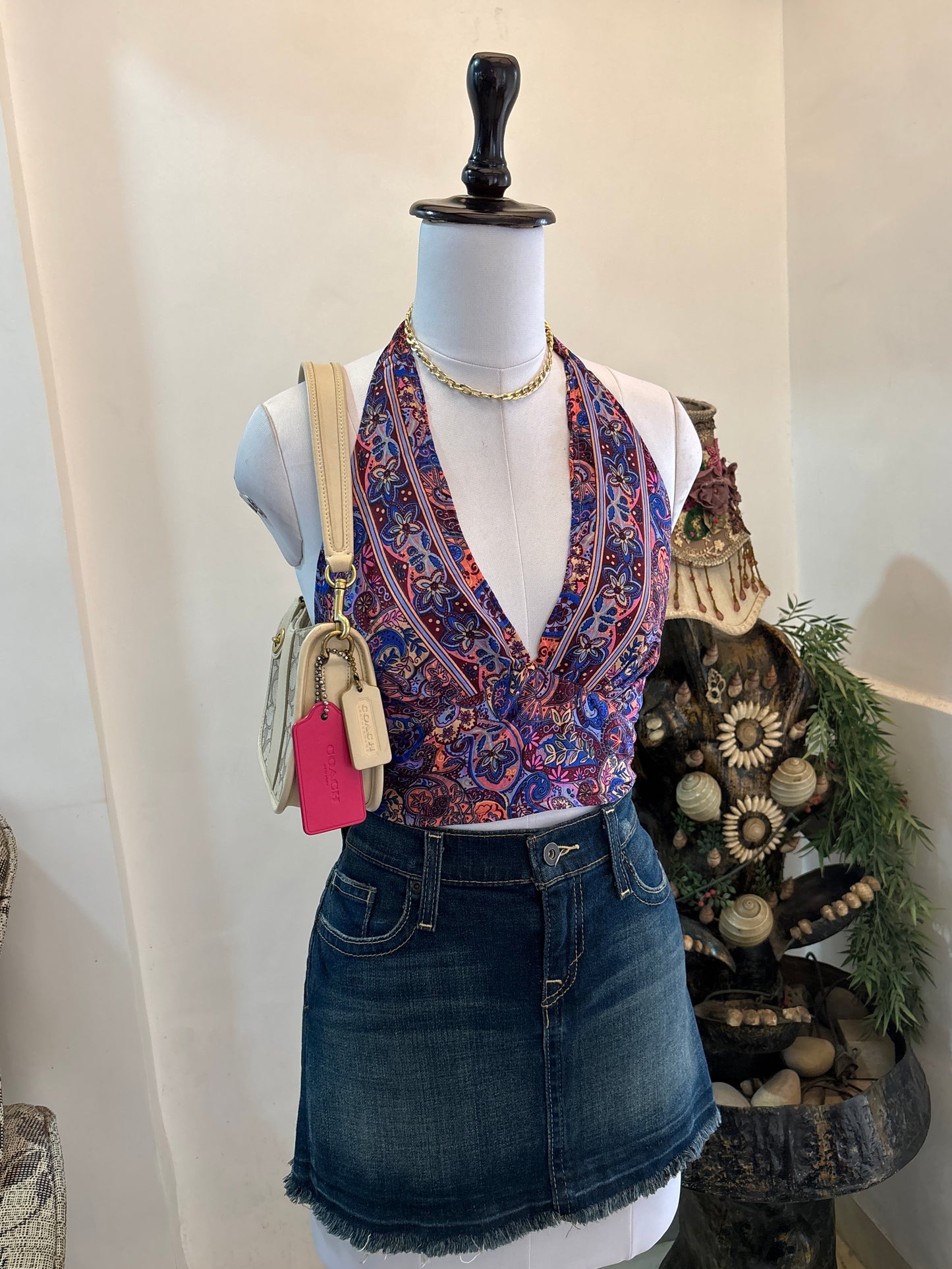 Pretty Tie Back Top