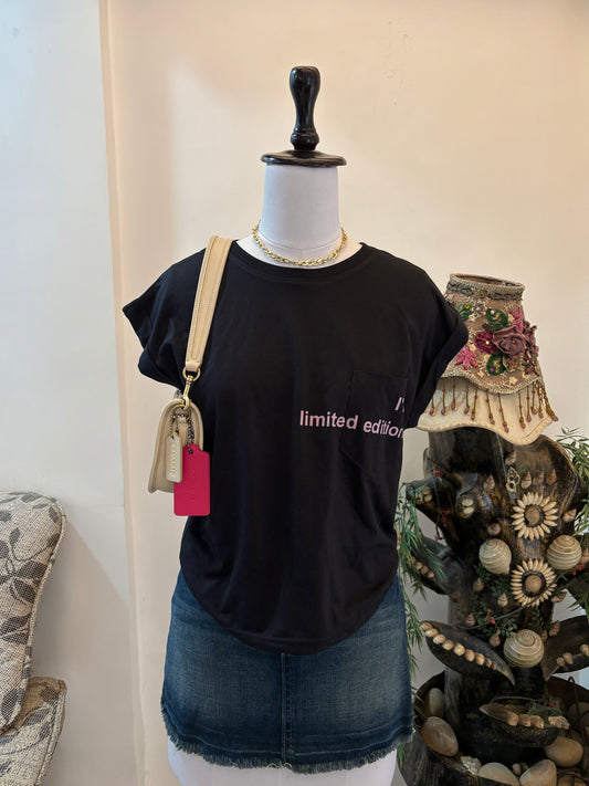 Black Muscle Tee