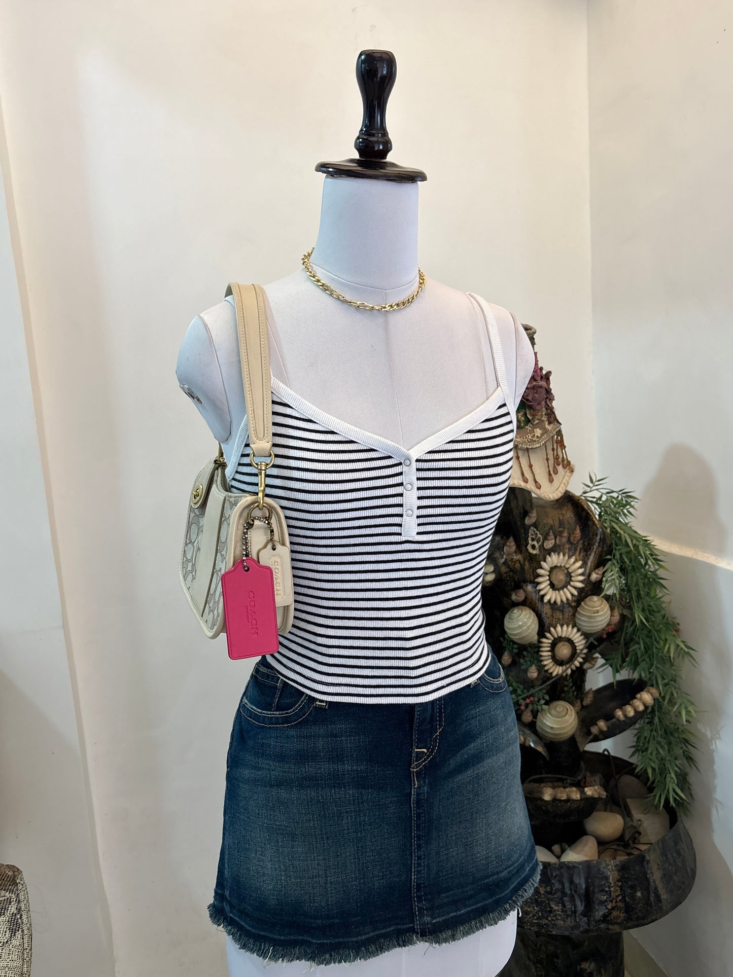 B&W Striped Top