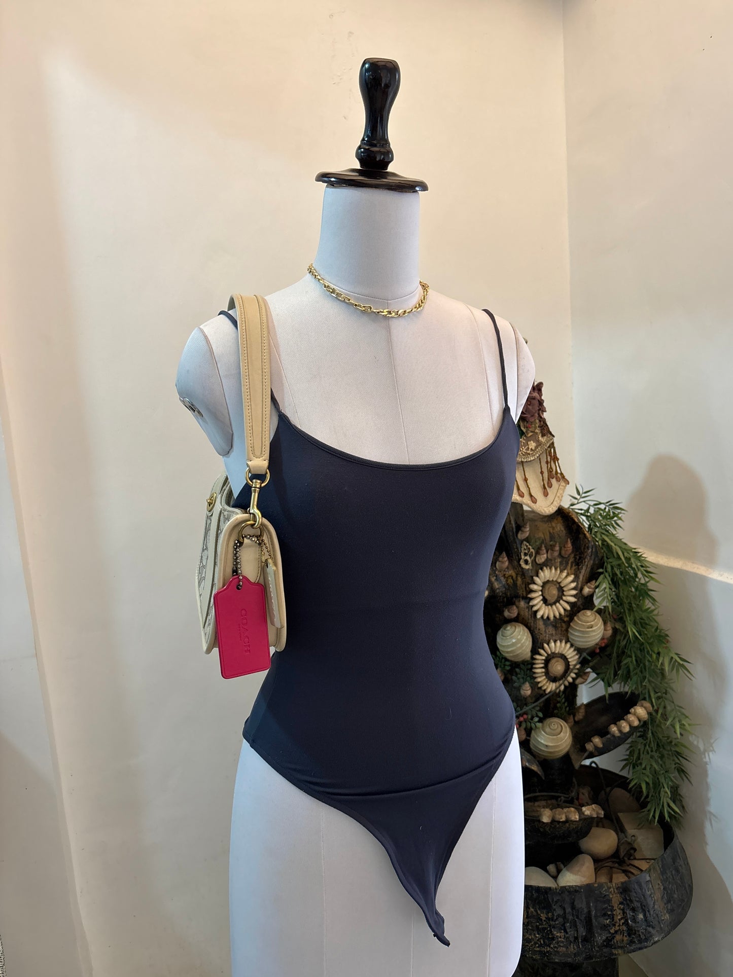 Dark Blue Skims Like Bodysuit