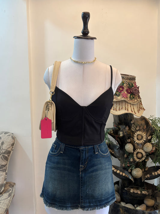 Black Bustier Corset