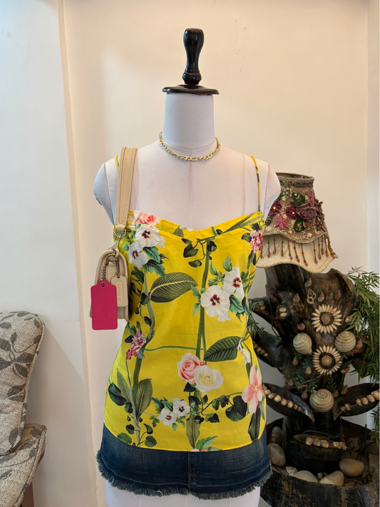 Authentic TED BAKER Floral Slip Top