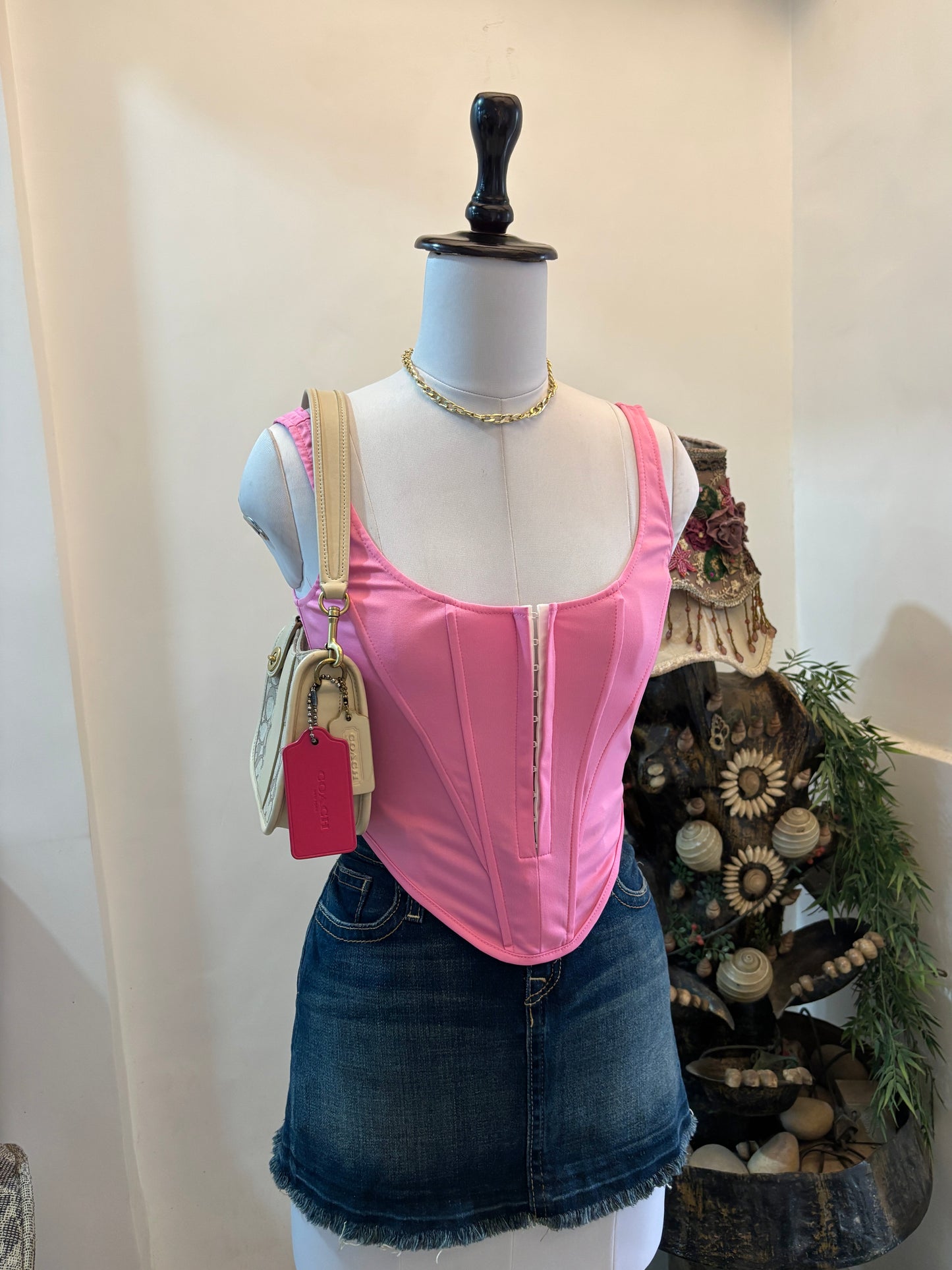 Pink Corset