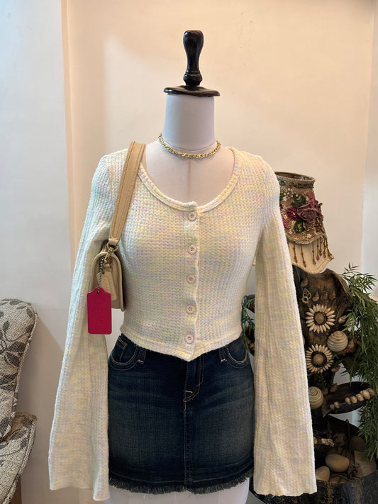 Pretty Balloon Sleeves Top