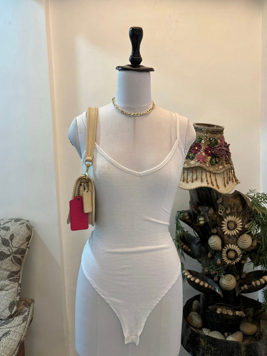 Solid White Bodysuit