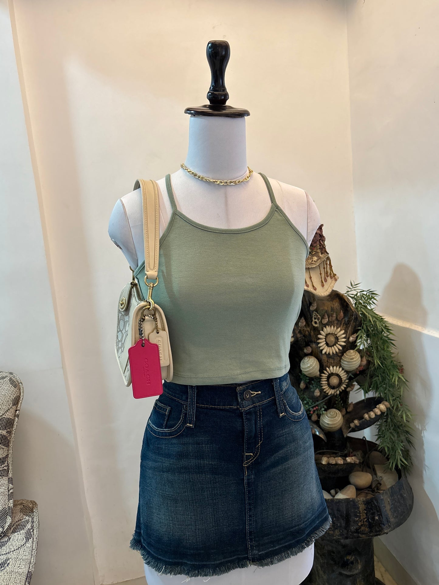 Sage Green Tank Top