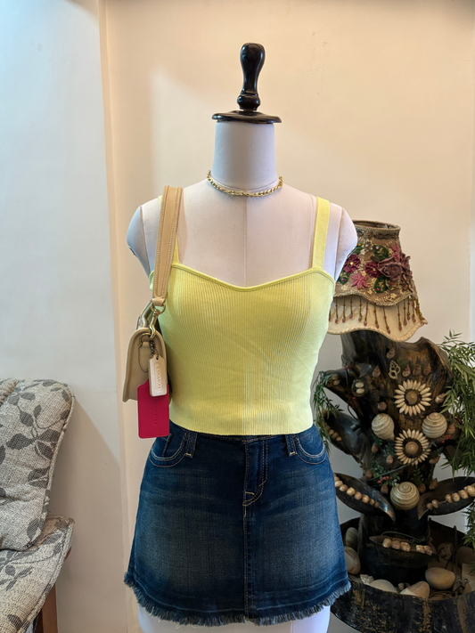 Cute Pale Yellow Top