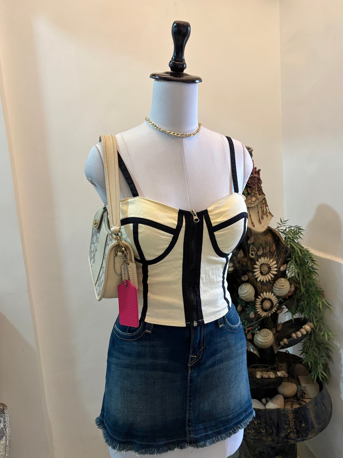 Padded Bustier Style Top