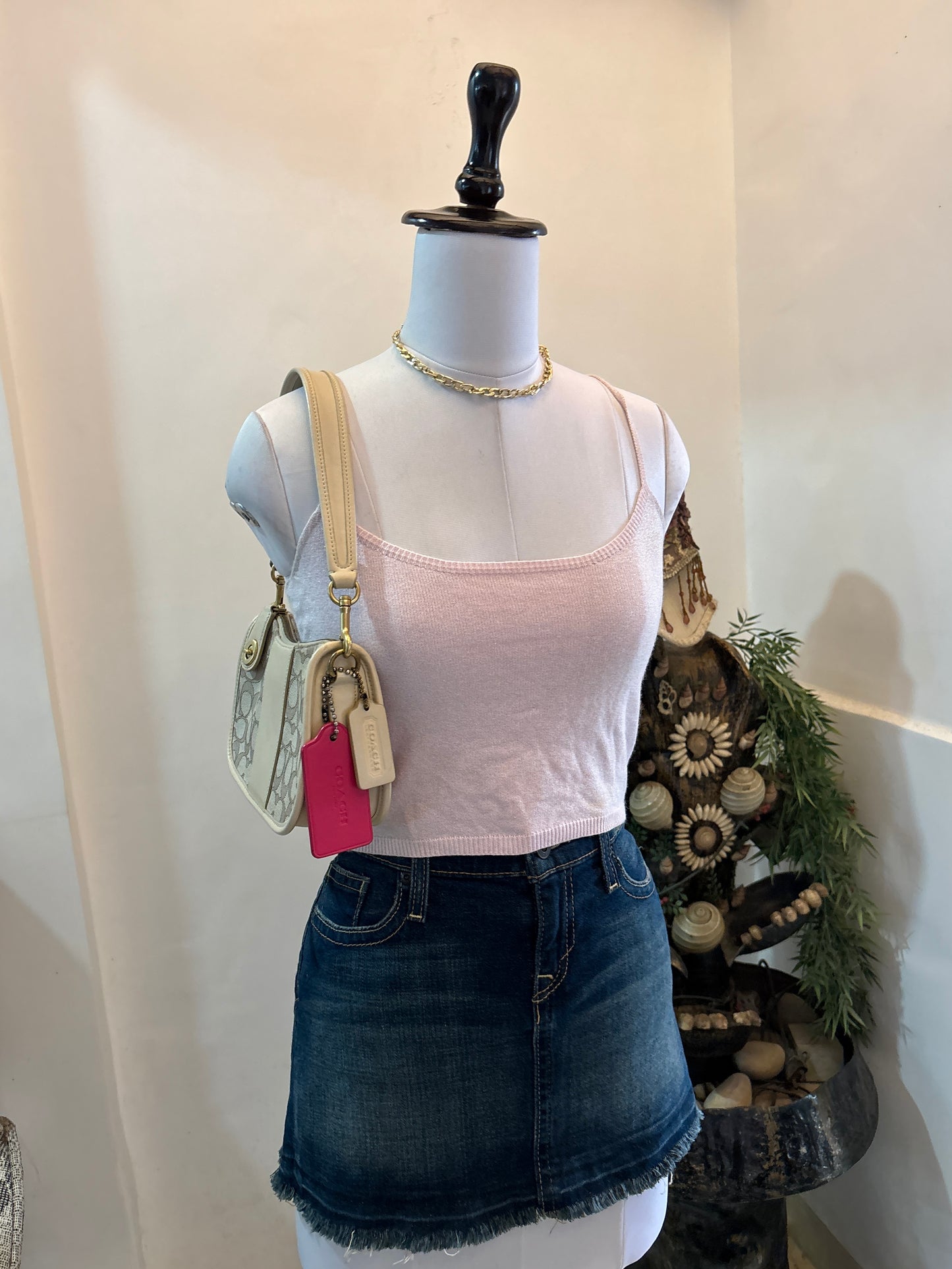 Pink Shimmery Top