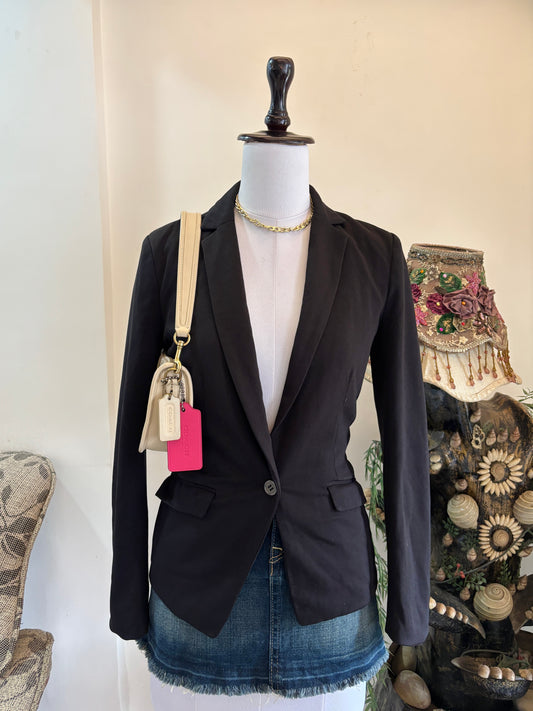 Black Fitted Blazer