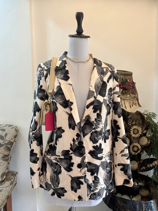 Floral Blazer