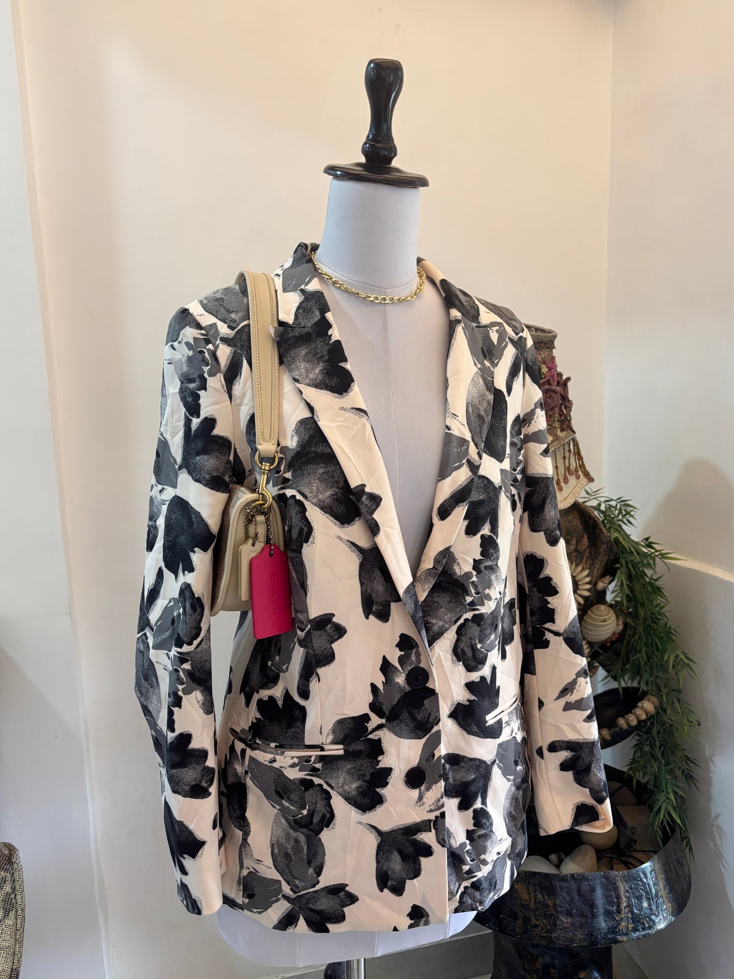 Floral Blazer